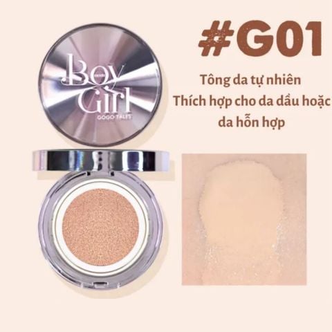  Phấn Nước Gogo Tales Glazed Soft Air Cushion [KÈM LÕI THAY THẾ] 