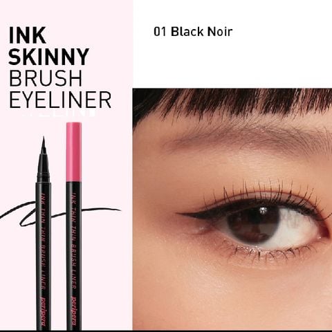  Kẻ Mắt Nước Peripera Ink Thin Thin Brush Liner 