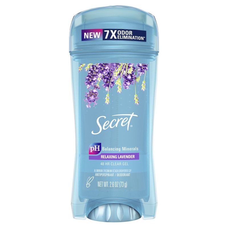 Gel Khử Mùi Dành Cho Nữ Secret Relax Lavender 48h Clear Gel Antiperspirant