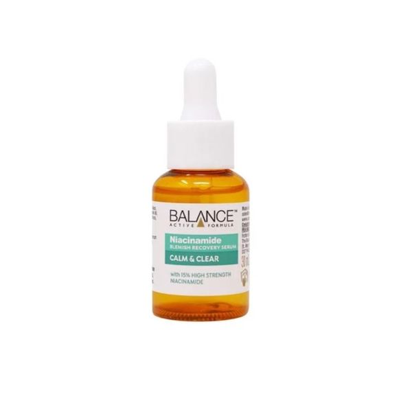 [HĐ 299K BALANCE TẶNG 1 TÚI ĐỰNG ĐỒ TRANG ĐIỂM] Combo Tinh Chất Làm Mờ Thâm Mụn Balance Active Formula Niacinamide Blemish Recovery Serum