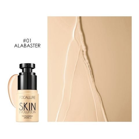  Kem Nền BB Cream Che Phủ Khuyết Điểm Focallure Fluid Foundation FA03 