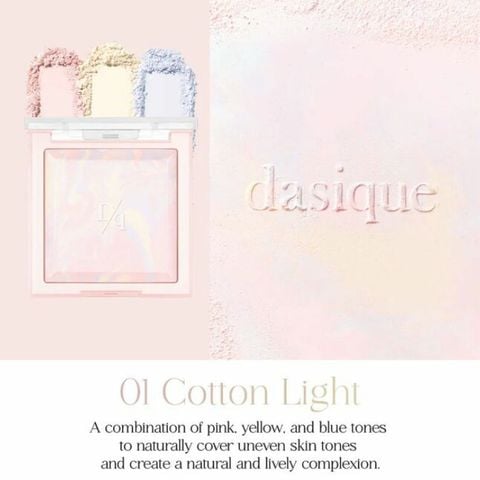  Phấn Phủ Hiệu Chỉnh Tone Da Dasique Correcting Finish Powder 