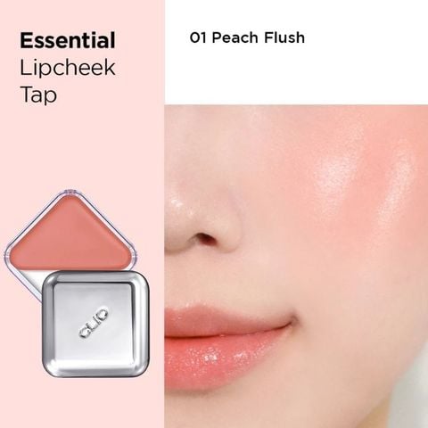  Má Hồng Kiêm Son Môi Clio Essential Lip Cheek Tap 