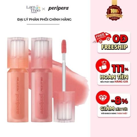  Son Kem Mịn Lì Peripera Over Blur Tint 