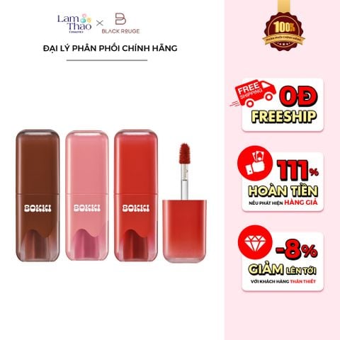  Son Tint Bóng Black Rouge Glow Bokki Tint 