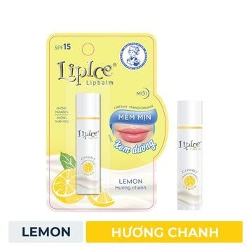  Son Dưỡng Không Màu Chuyển Kem Mịn Hương LipIce Creamy Lipbalm 