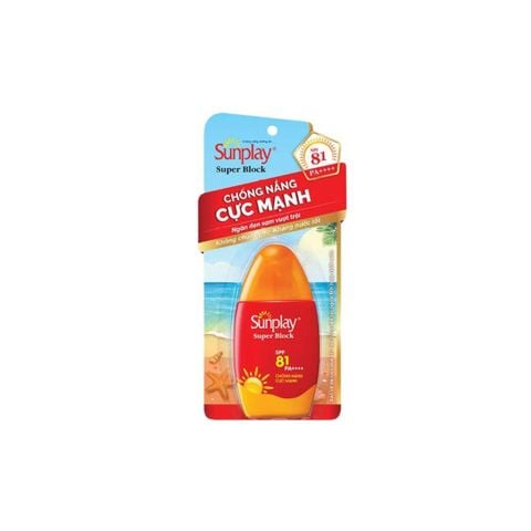  Sữa Chống Nắng Bảo Vệ Vượt Trội Sunplay Super Block SPF81 PA++++ 