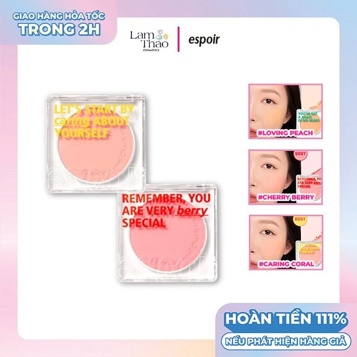 Phấn Má Hồng Espoir Real Cheek Up