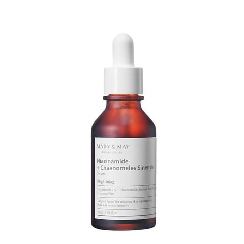  Tinh Chất Dưỡng Sáng Da Mary & May Niacinamide + Chaenomeles Sinensis Serum 