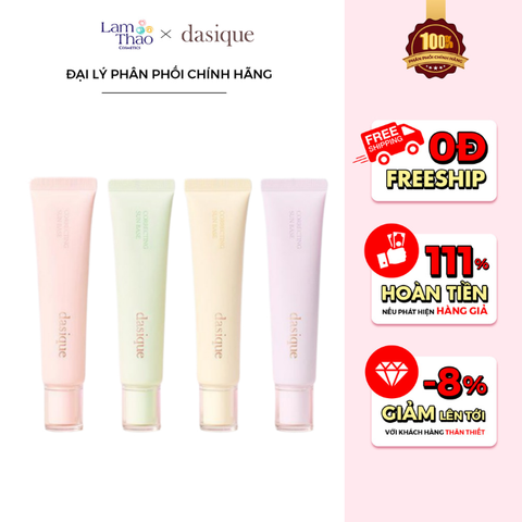  Kem Lót Hiệu Chỉnh Màu Da Và Chống Nắng Dasique Correcting Sun Base SPF 50+ PA+++ 