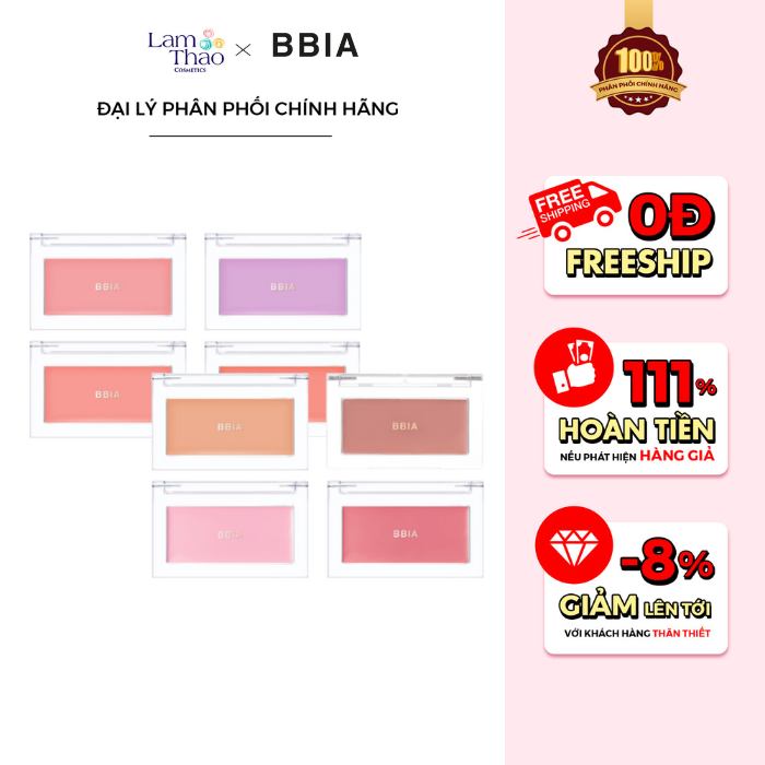 Má Hồng Dạng Kem Bbia Ready To Wear Downy Cheek