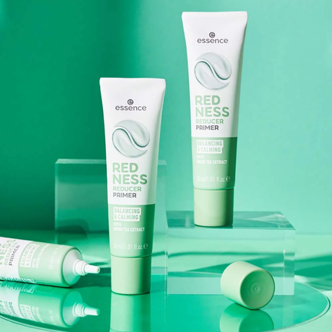  Kem Lót Dịu Da Giảm Đỏ Essence Redness Reducer Primer Balancing & Calming 