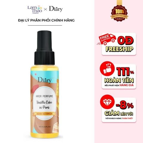  Nước Hoa Dành Cho Tóc Diary Hair Perfume With Vitamin 