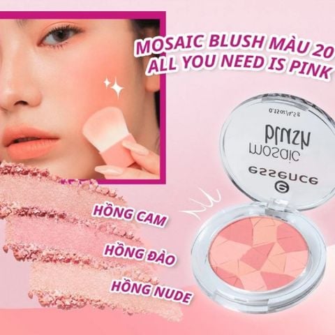  Phấn Má Hồng Essence Mosaic Blush 