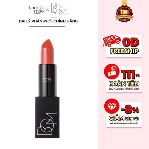  [TẶNG 1 NTT BOM 8TEA 30ML] Son Thỏi BOM My Lipstick 