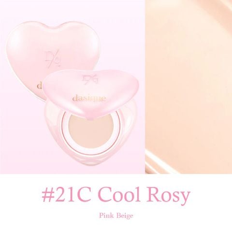  Phấn Nước Dasique Water Dewy Gel Cushion SPF50+ PA++++ [Heart Edition] 