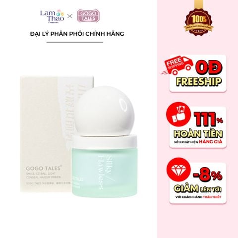  Kem Lót Triệt Sắc Che Khuyết Điểm Gogo Tales Small Ice Ball Light Conceal Makeup Primer 
