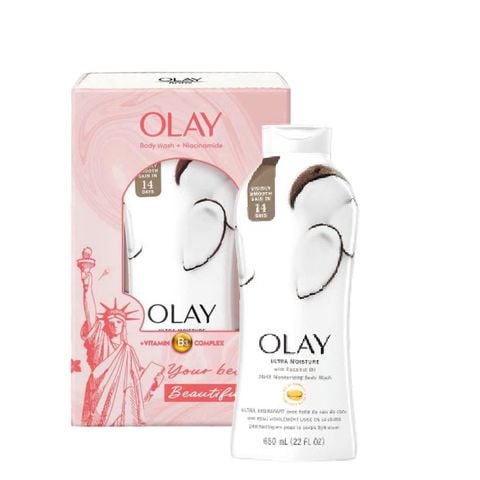  Sữa Tắm Olay Ultra Moisture Body Wash With Coconut Oil 