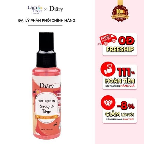  Nước Hoa Dành Cho Tóc Diary Hair Perfume With Vitamin 