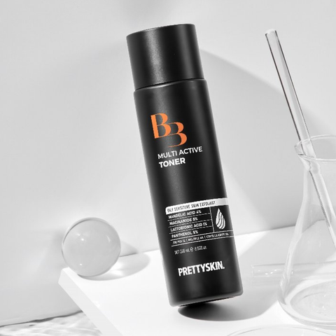 Nước Hoa Hồng Dưỡng Da Trắng Sáng Pretty Skin B3 Multi Active Toner 