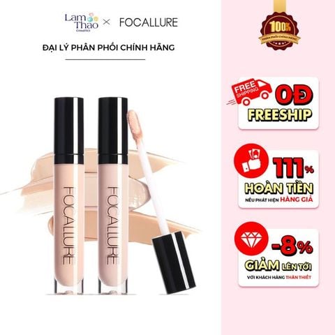  Kem Che Khuyết Điểm Focallure Full Coverage Concealer 