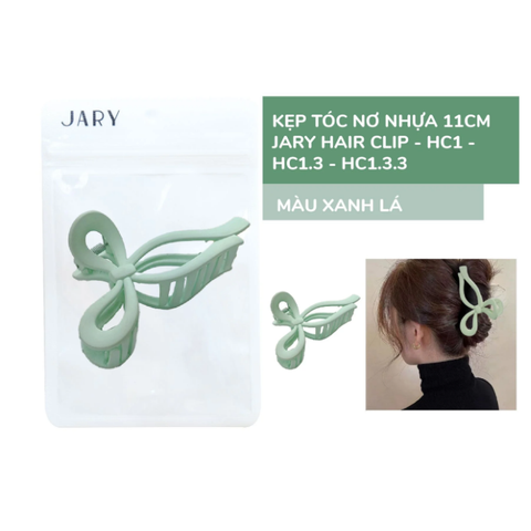  Kẹp Tóc Nơ Nhựa Jary Hair Clip 