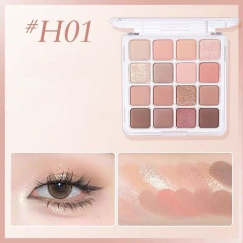  [DEAL 22/6 - 25/6 DUY NHẤT CỬA HÀNG GIÁ SỐC] Bảng Phấn Mắt Mịn Lì 16 Ô Hold Live Sunset Magic Eyeshadow Tray 