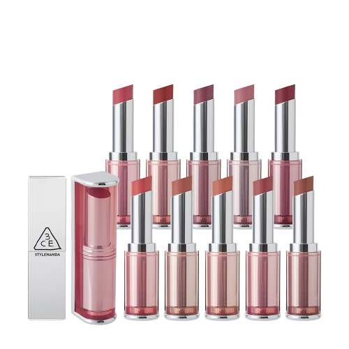 [Mua 02 Son 3CE fullsize Bất Kỳ Tặng 01 Kẹp Tóc + 01 Son 3CE Mini] Son Thỏi Mịn Lì 3CE Blur Matte Lipstick