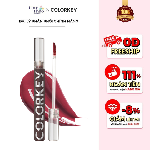  Son Tint Hiệu Ứng Gương Colorkey Airy Lip Gloss Mirror Series 2.0 