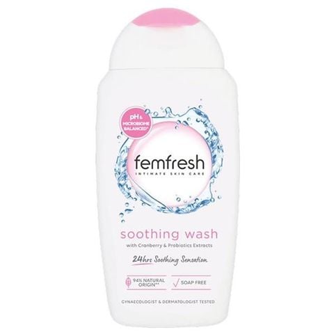  Dung Dịch Vệ Sinh Phụ Nữ Cao Cấp Dịu Dàng Femfresh Soothing Wash 