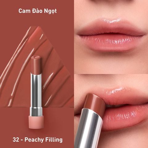  Son Dưỡng Bóng Căng Mọng 3CE Glazy Lip Glow 
