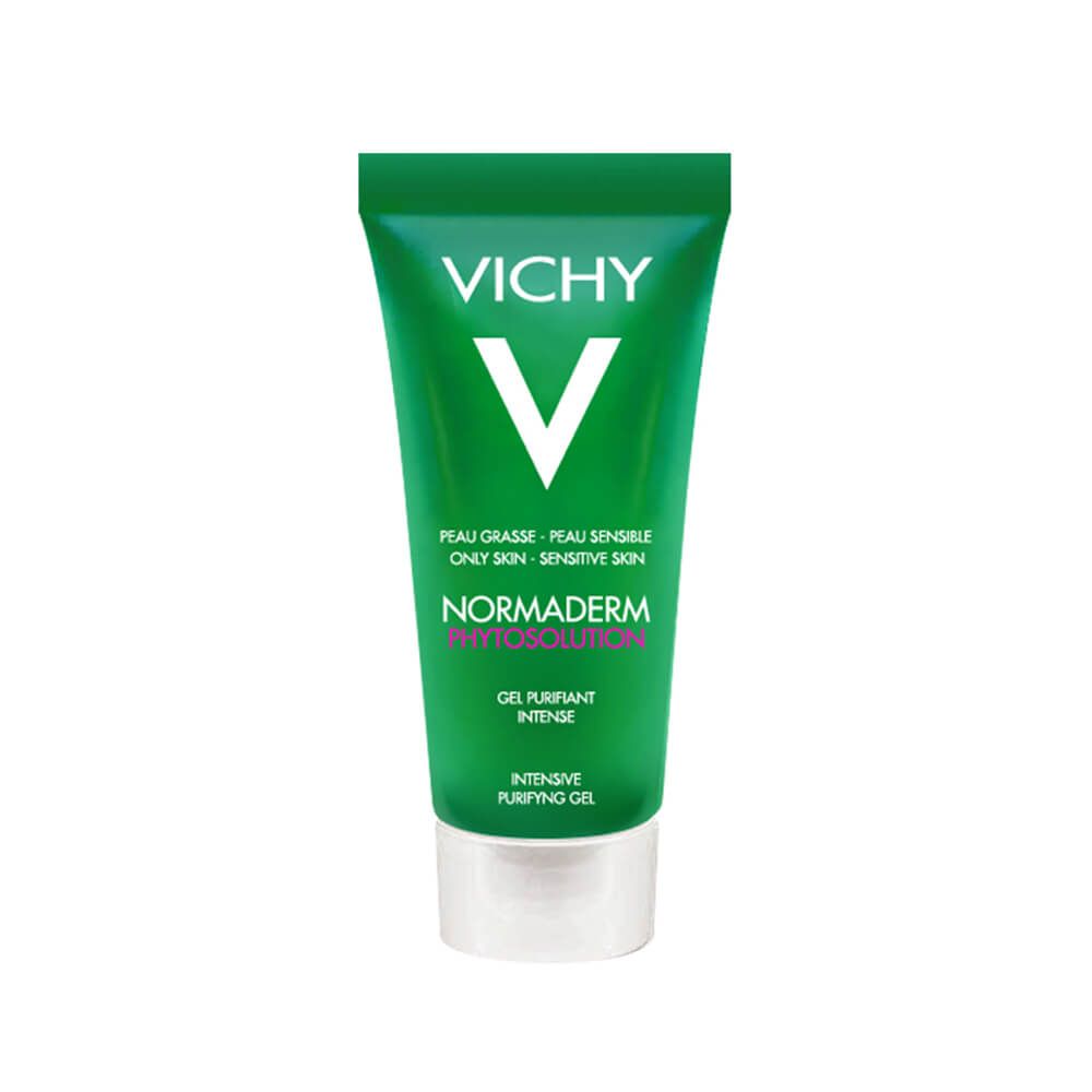 Gel Rửa Mặt Giảm Mụn Giảm Nhờn Vichy Normaderm Phytosolution Intensive  Purifying Gel