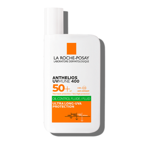 Sữa Chống Nắng Dành Cho Da Dầu Mụn La Roche-Posay Anthelios UVMUNE400 Oil Control Fluid 50ml (MẪU MỚI) 