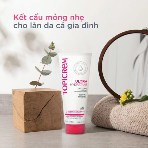  Sữa Dưỡng Thể Siêu Dưỡng Ẩm Mềm Da Topicrem Ultra Hydratant Body Milk 