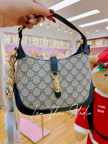 Túi Xách TTWN Bear Single-eyed Letter Bear Crossbody Bag (TN-2853) SIZE LỚN 