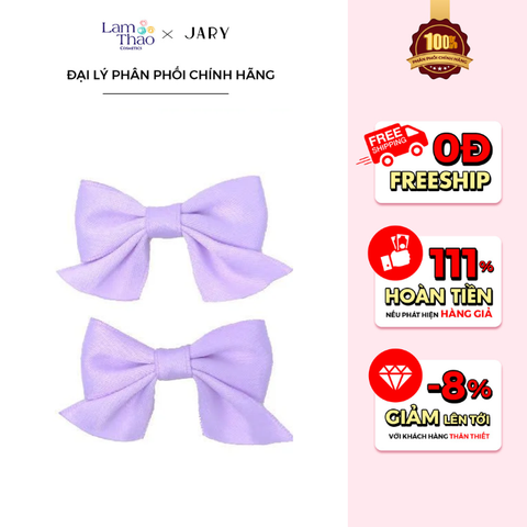  Kẹp Tóc Nơ Đôi Jary Hair Clip 