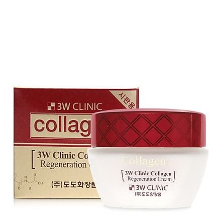  Kem Dưỡng Da Ngăn Ngừa Lão Hóa 3W Clinic Collagen Regeneration Cream 