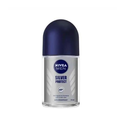  Lăn Khử Mùi Phân Tử Bạc Kháng Khuẩn Nivea Man Nivea Silver Protect 48H 