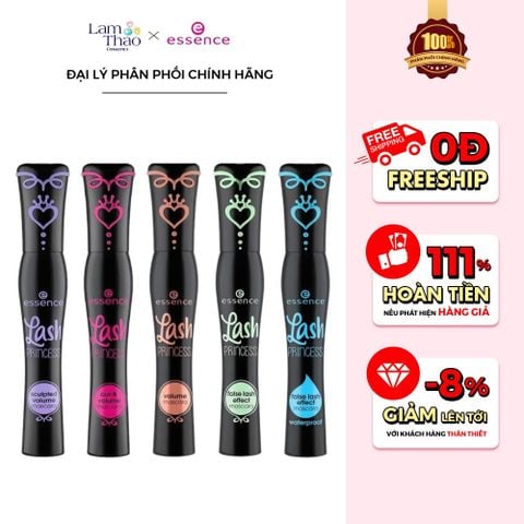  Chuốt Mi Làm Dày Và Cong Mi Essence Lash Princess Masscara 