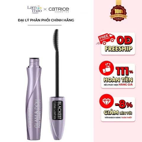  Chuốt Mi Catrice Glam & Doll False Lashes Mascara 