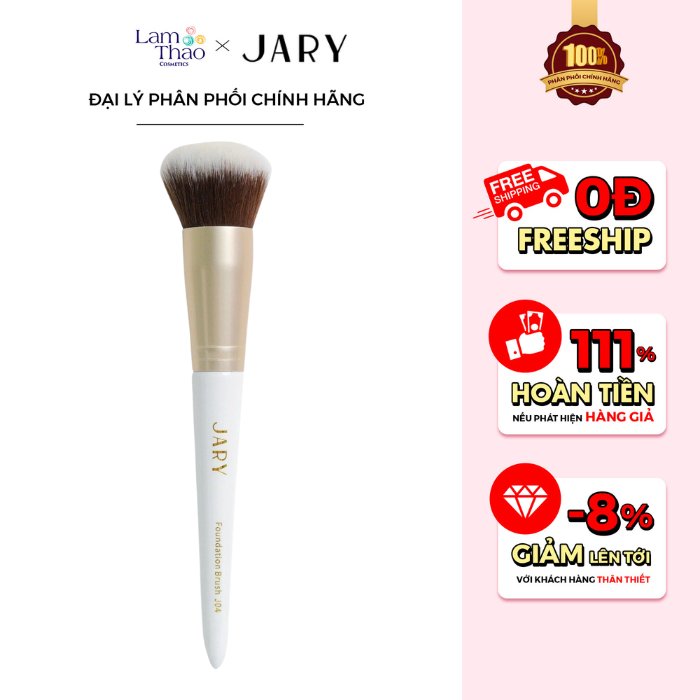 Cọ Tán Kem Nền Jary Foundation Brush