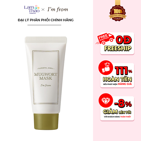  Mặt Nạ Dưỡng Da Dạng Kem I'm From Mugwort Mask 