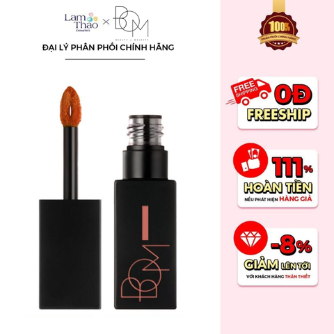  [TẶNG 1 NTT BOM 8TEA 30ML] Son Kem Lì BOM Matt Holic Tint 