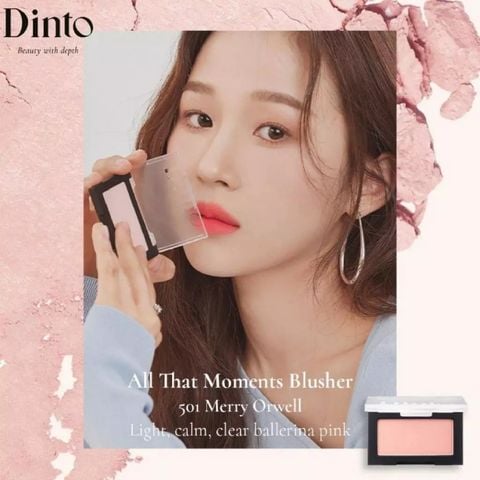  Phấn Má Hồng Dinto Blur Finish All That Moments Blusher 