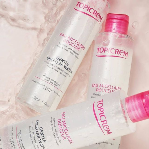  Nước Tẩy Trang Dịu Nhẹ Cho Da Nhạy Cảm Topicrem Hydra+ Gentle Micellar Water 