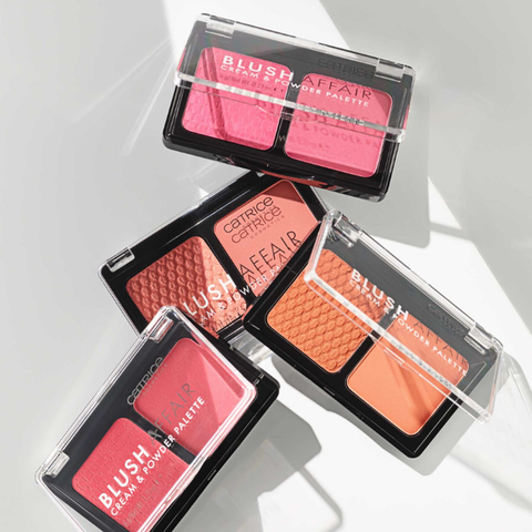  Bảng Má Hồng Kết Hợp Dạng Kem Và Phấn Catrice Blush Affair Cream & Powder Palette 