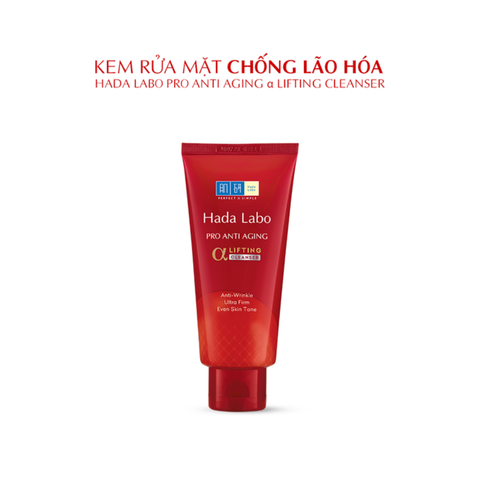  Sữa Rửa Mặt Ngừa Lão Hóa Hada Labo Pro Anti Aging Lifting Cleanser 