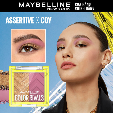  Bảng Phấn Mắt Đôi Maybelline Color Rivals Shadow Duo Palette 