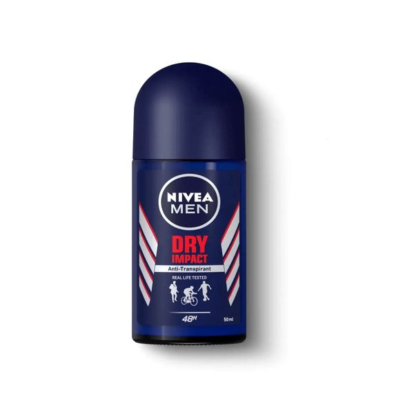 Lăn Khử Mùi Cho Nam Khô Thoáng Nivea Men 48H Dry Impact Plus