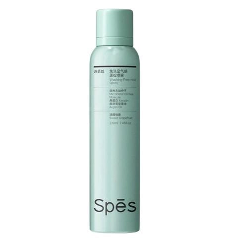  Dầu Gội Đầu Khô Phiên Bản Nâng Cấp Thêm Dầu Keratin & Arginine Kiểm Soát Dầu Spes Washing-Free Hair Spray 